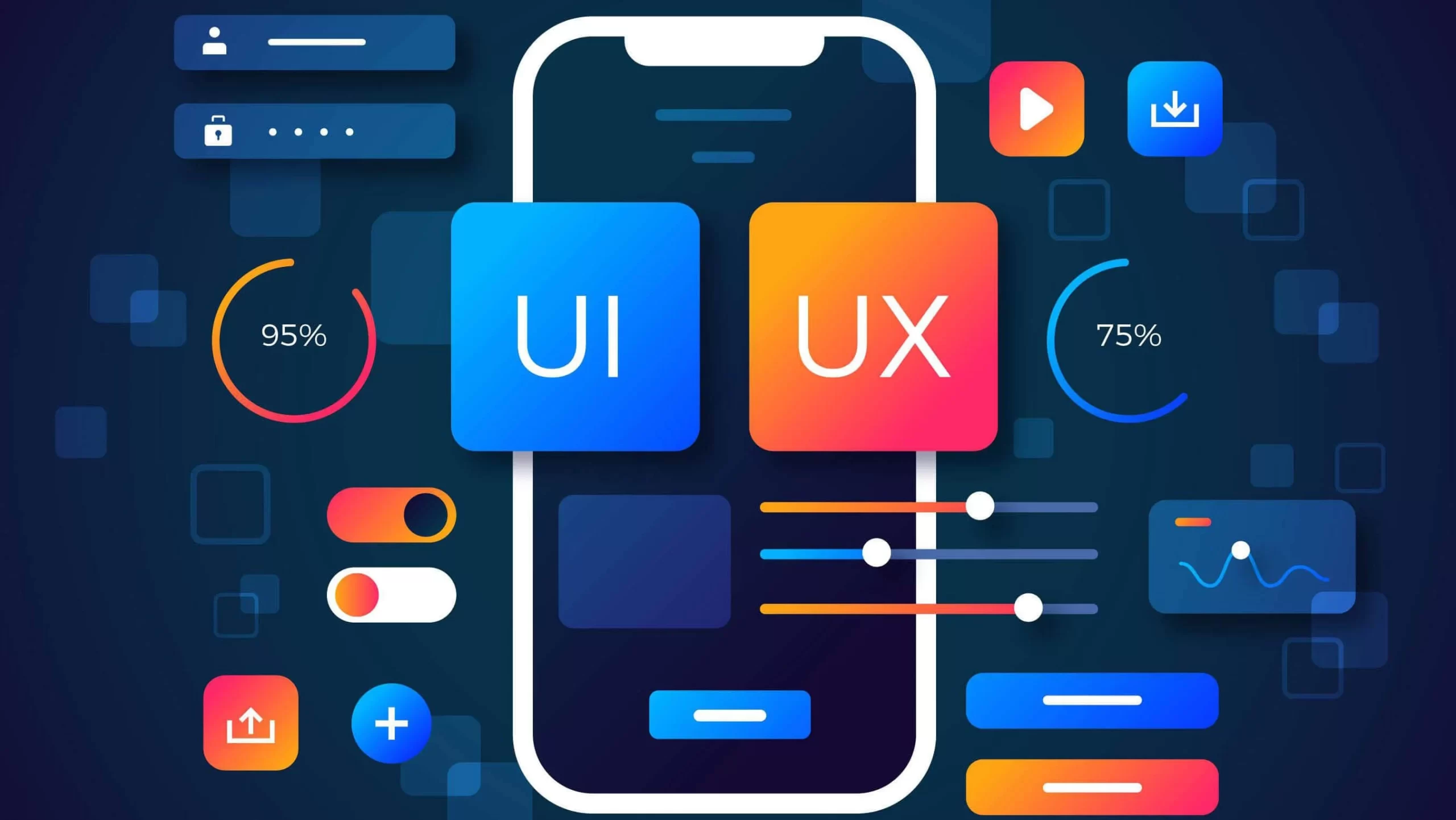 UX UI professional design popup cover